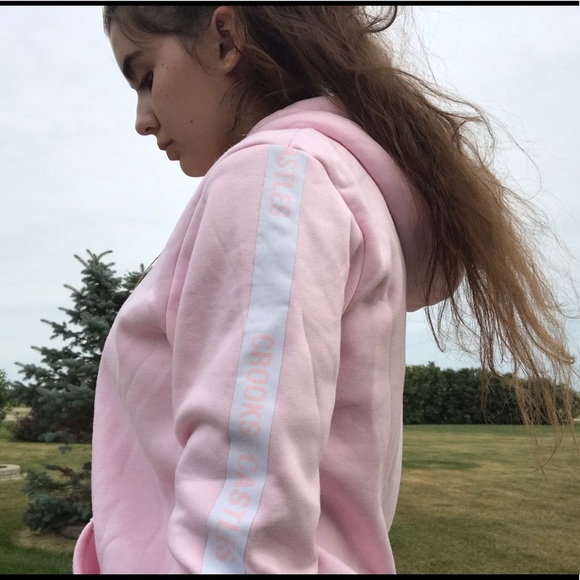 Pink Crooks & Castles sweatshirt - Picture 3 of 6